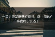 一篇讲清楚蘑菇短视频，画中画这件事我终于说透了