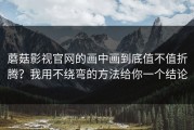 蘑菇影视官网的画中画到底值不值折腾？我用不绕弯的方法给你一个结论