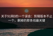 关于91网0的一个误会：剪辑版本不止一个，删掉的那条线最关键