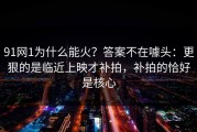 91网1为什么能火？答案不在噱头：更狠的是临近上映才补拍，补拍的恰好是核心