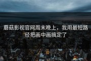 蘑菇影视官网周末晚上，我用最短路径把画中画搞定了