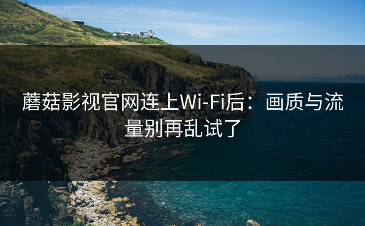 蘑菇影视官网连上Wi‑Fi后:画质与流量别再乱试了 蘑菇影视官网连上Wi‑Fi后:画质与流量别再乱试了